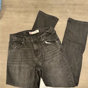 Levi's Charcoal Denim Pants